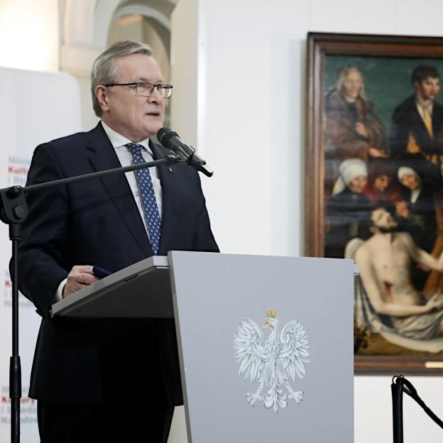 Opłakiwanie Chrystusa z warsztatu Cranacha starszego wróciło do Muzeum Narodowego we Wrocławiu ze Szwecji