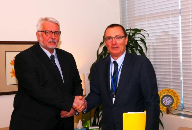 Minister Witold Waszczykowski z wizytą w Nowym Jorku. To kolejny element kampanii na rzecz polskiej kandydatury do Rady Bezpieczeństwa
